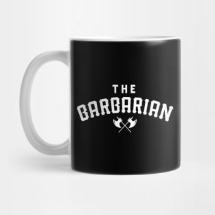 The Barbarian TRPG Character Class Mug